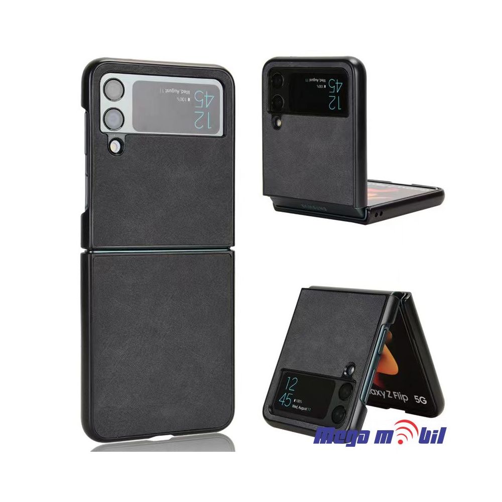 Futrola Samsung Galaxy Z Flip 4 Aline Leather blue (predna i zadna)